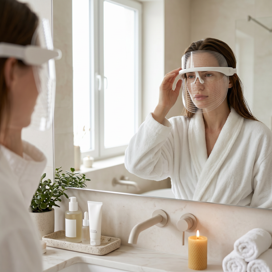 Le premier masque LED que vous oublierez de retirer
